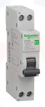 Дифференциальный автомат Schneider Electric Easy9 1П+Н 16А 10мА C тип AC 4,5кА 1 модуль