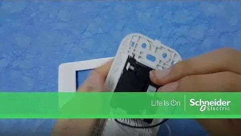 Schneider USB Socket Installation with socket