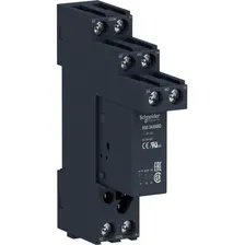 Реле SCHNEIDER ELECTRIC ZELIO 2CO 24В постоянного тока + розетка RSB2A080BDS