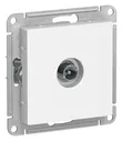 Розетка ТВ оконечная , Белый Лотос, серия Atlas Design, Schneider Electric ATN001391