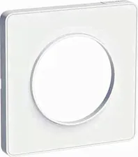 Рамка 1-м Odace бел. Schneider Electric S52P802