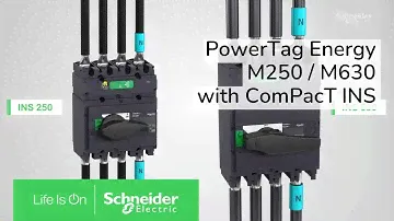 How to Install PowerTag Energy M250/M630 with ComPacT INS 250/INS 630 | Schneider Electric Support