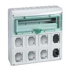Schneider Electric Kaedra Щит 18 модулей + 8 отверстий IP65