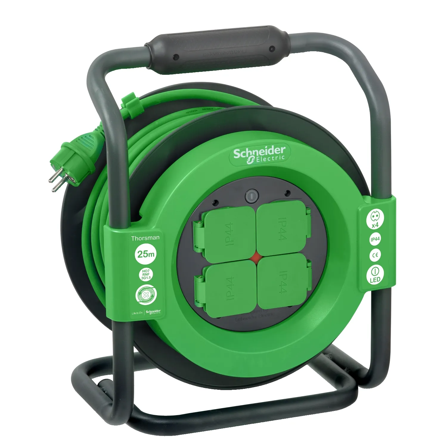 Удлинитель на катушке Thorsman Schneider Electric-0