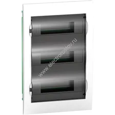 Easy9 Щит встраиваемый 36 модулей, дверь прозрачная черная, IP40 Schneider Electric