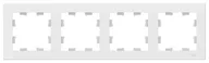 Рамка четверная Schneider Electric Atlasdesign, лотос ATN001304