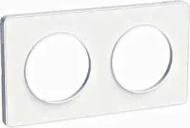 Рамка 2-м Odace бел. Schneider Electric S52P804