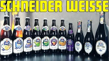 #122: Большой обзор пива SCHNEIDER WEISSE | AVENTINUS EISBOCK и TAP X. Третья часть (немецкое пиво).