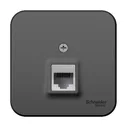 Розетка телефонная rj11 антрацит Schneider Electric