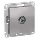 Механизм TV розетки Schneider Electric AtlasDesign ATN000393 алюминий